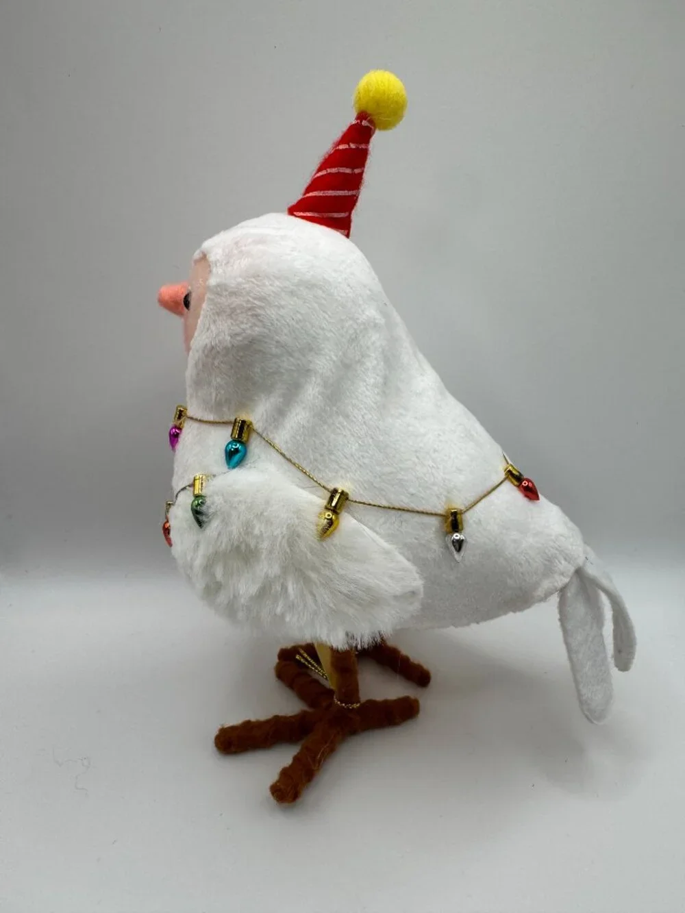 Target Wondershop Featherly Friends Tinsel Fabric Christmas Bird Figure 2023
